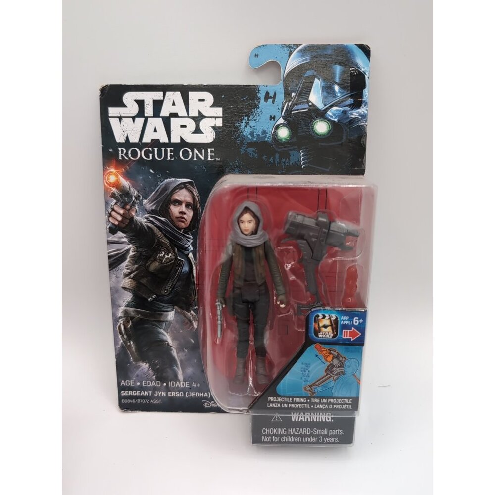 Star Wars Rogue One Sergeant Jyn Erso Jedha 3.75" Action Figure Toy Disney